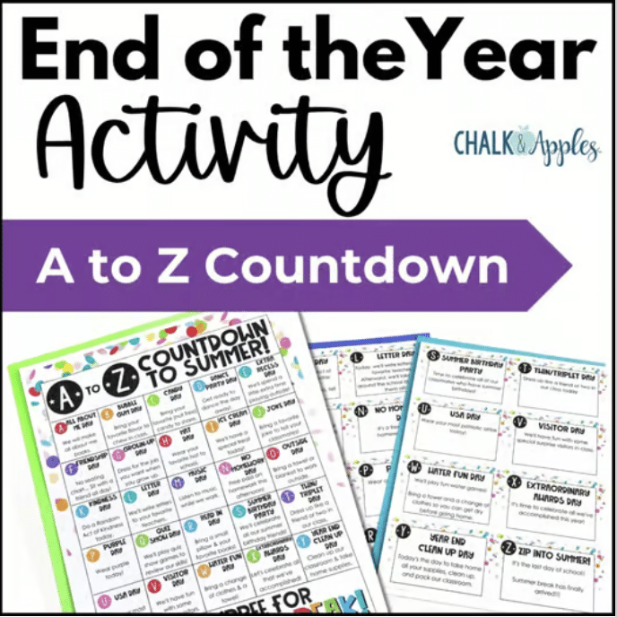 year-end activities for kids